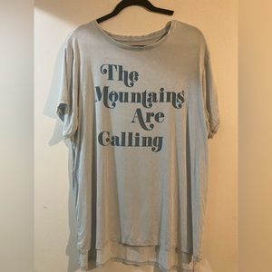 Disney ‘ The Mountains Are Calling” Shirt